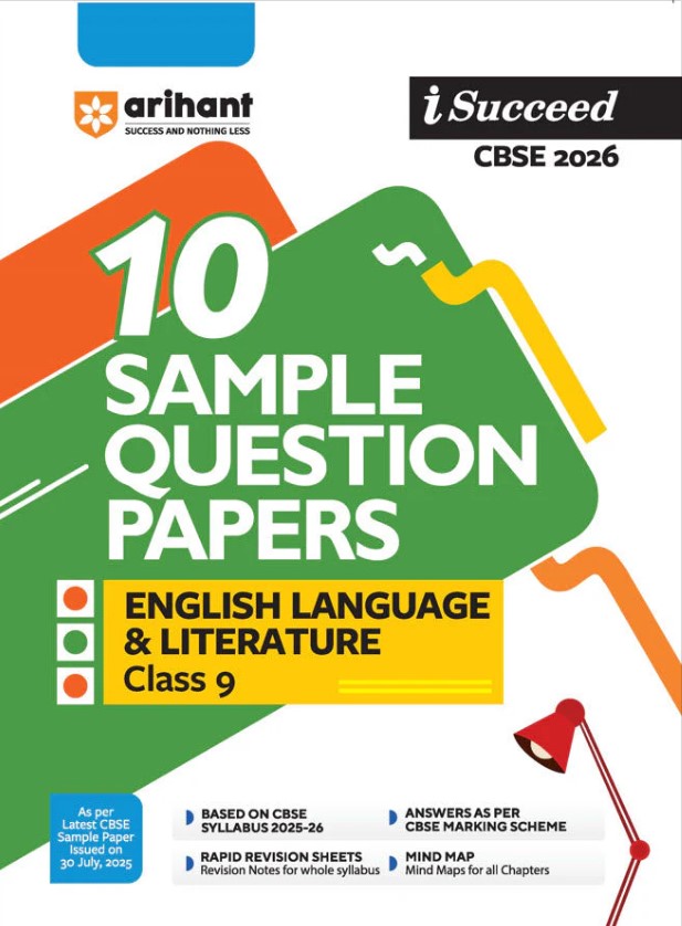Arihant i-Succeed CBSE 2026 – English Language & Literature Class 9 | English Medium